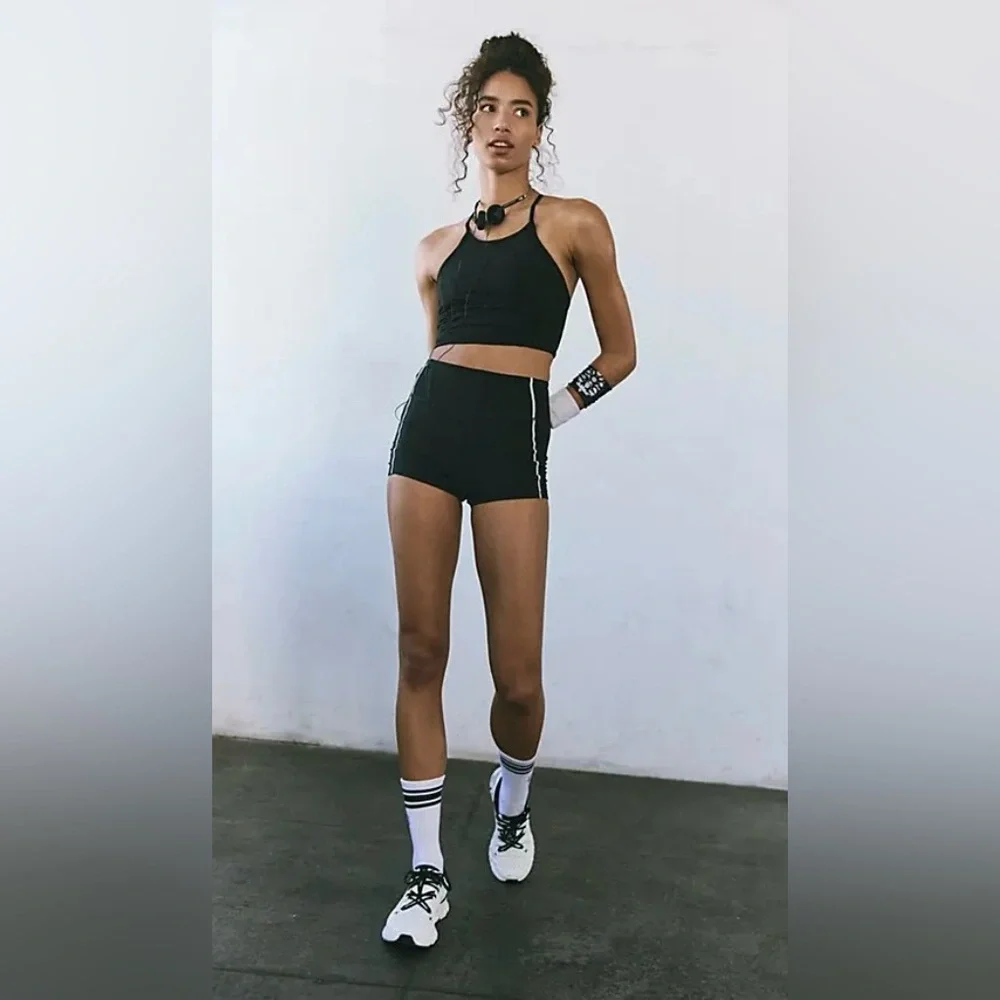 NWT Free People You're A Peach Shorty Shorts